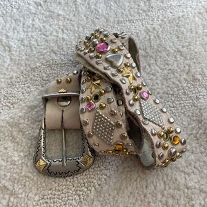 Vintage Sand Castle belt